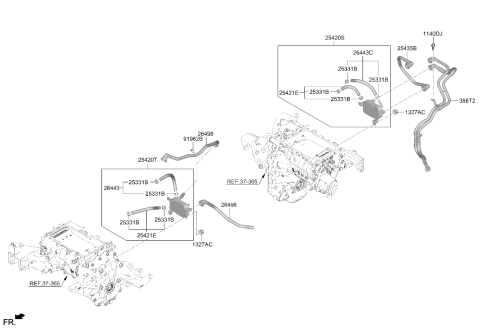 2026 Hyundai Genesis Electrified GV70 Cooling System Diagram 3