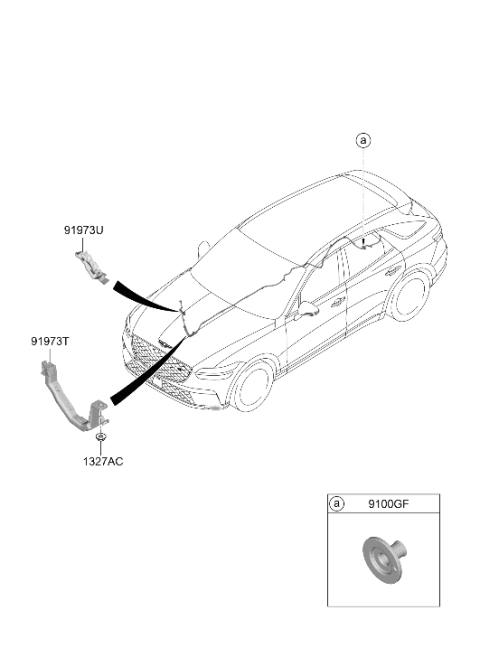 2024 Hyundai Genesis Electrified GV70 Control Wiring Diagram 2