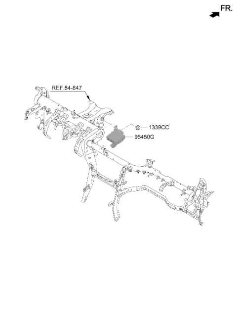 2024 Hyundai Genesis Electrified GV70 Steering Column & Shaft Diagram 2