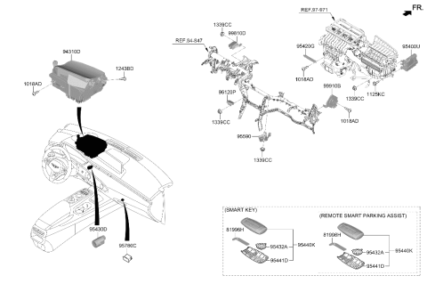2024 Hyundai Genesis Electrified GV70 Relay & Module Diagram 2