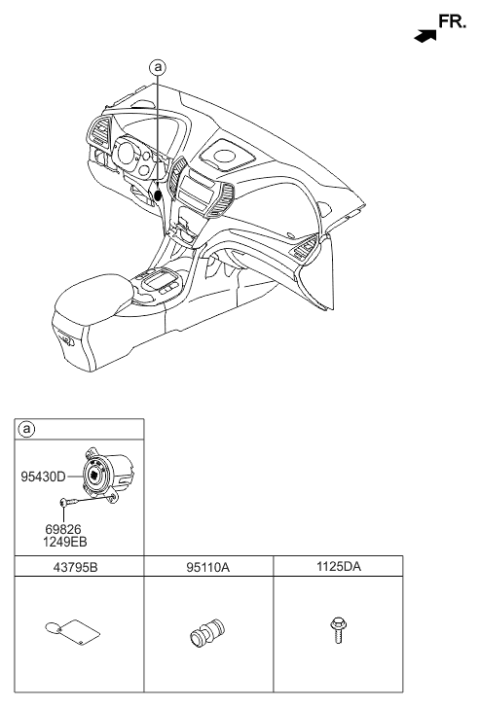 2014 Hyundai Santa Fe Relay & Module Diagram 4