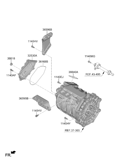 2024 Hyundai Nexo Electronic Control Diagram 4