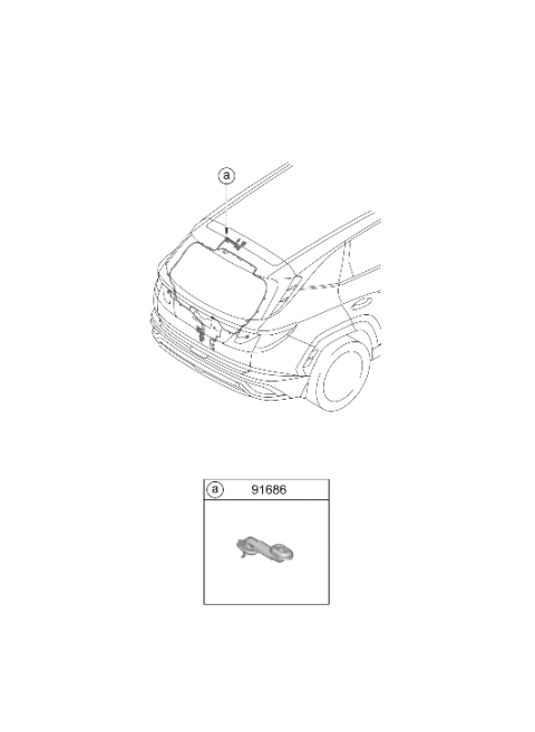 2025 Hyundai Tucson US Alabama made Door Wiring Diagram 2