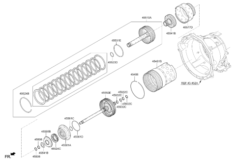 2024 Hyundai Genesis G70 Transaxle Clutch - Auto Diagram 3