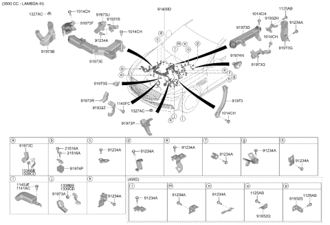 2024 Hyundai Genesis G80 Control Wiring Diagram 2