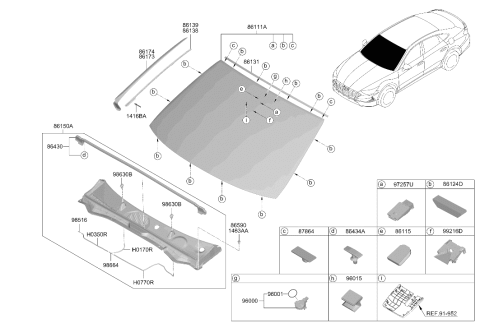 2021 Hyundai Sonata Hybrid COUPLER-Front View Camera Diagram for 99216-L1000