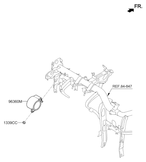 2019 Hyundai Sonata Hybrid Instrument Cluster Diagram 2