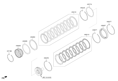 2025 Hyundai Genesis GV70 US made Transaxle Brake-Auto Diagram 2