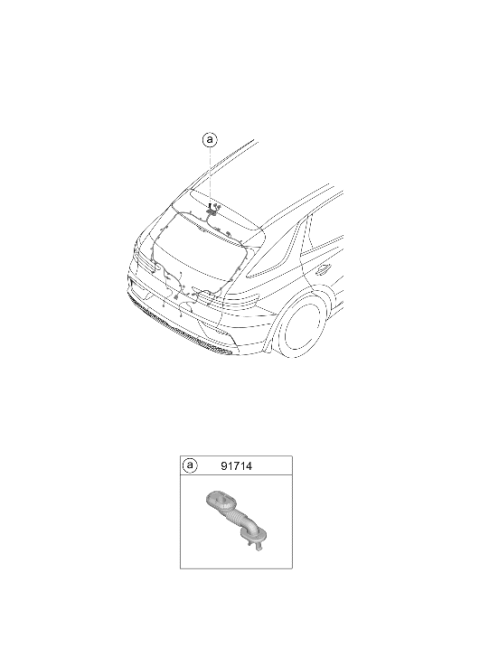 2026 Hyundai Genesis GV70 Door Wiring Diagram 2