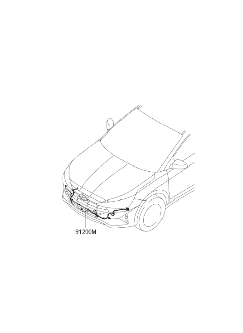 2020 Hyundai Elantra Korean made Miscellaneous Wiring Diagram 3