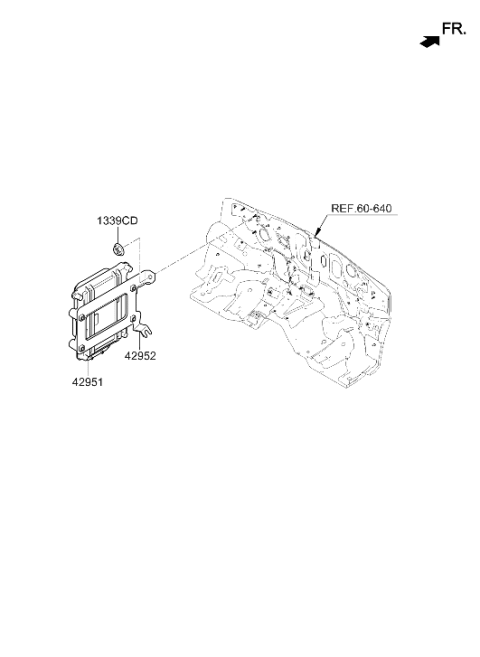 2023 Hyundai Santa Fe Transaxle Case-Manual Diagram 3