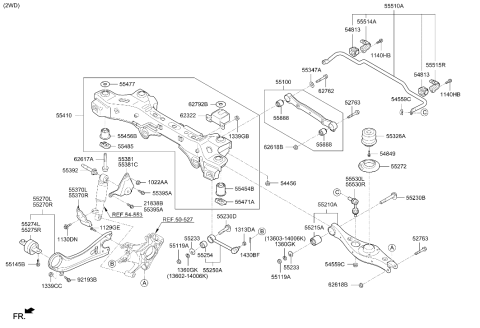 2015 Hyundai Santa Fe Sport Nut-Self Locking Diagram for 10225-12007-K