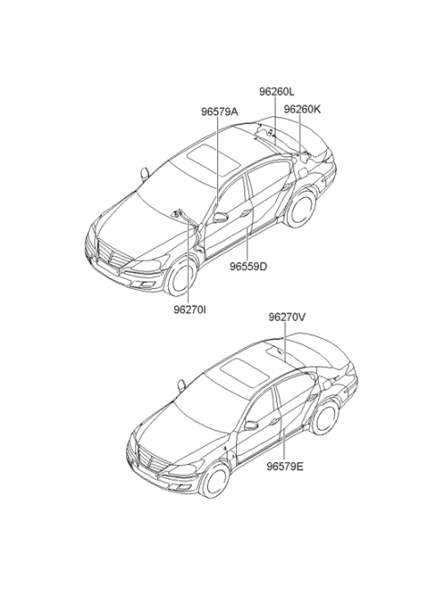 2010 Hyundai Genesis Floor Wiring Diagram 2