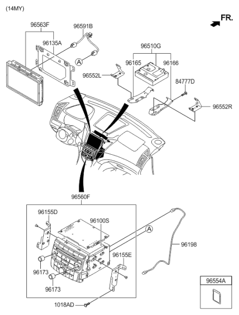 2011 Hyundai Sonata Information System Diagram 2