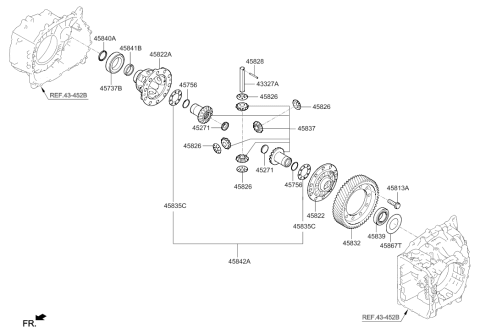 2018 Hyundai Tucson Transaxle Gear - Auto Diagram 5