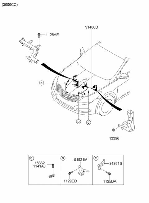 2012 Hyundai Azera Control Wiring Diagram 2
