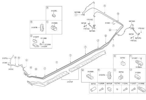 2013 Hyundai Azera Brake Fluid Line Diagram 2