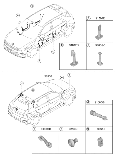 2025 Hyundai Ioniq 5 N Floor Wiring Diagram 2