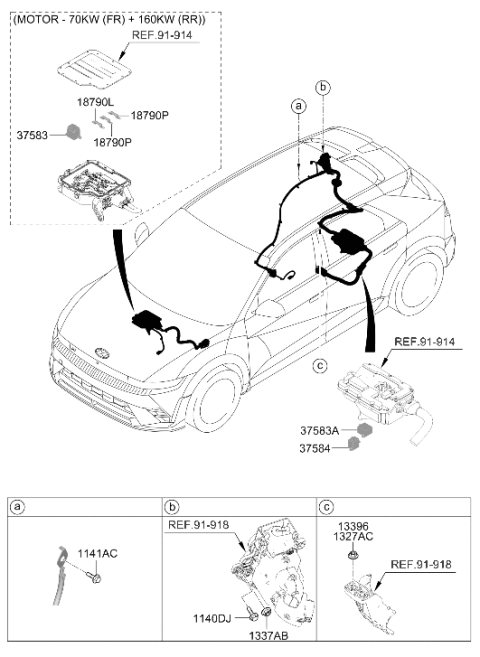 2025 Hyundai Ioniq 5 N Door Wiring Diagram 2