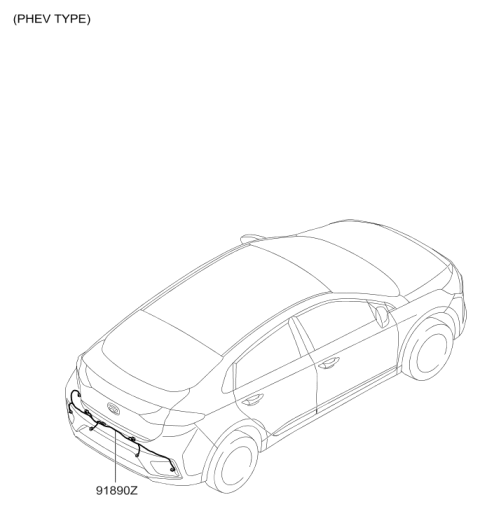 2018 Hyundai Ioniq Hybrid Miscellaneous Wiring Diagram 5