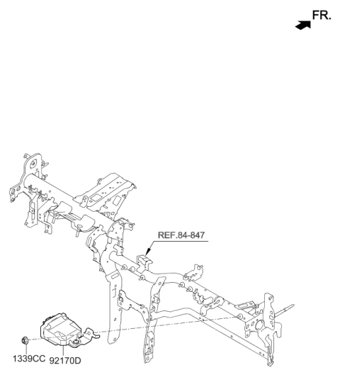 2018 Hyundai Ioniq Hybrid Head Lamp Diagram 3
