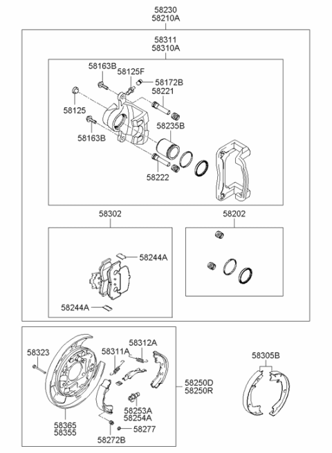 2005 Hyundai Azera Rear Axle Diagram 2