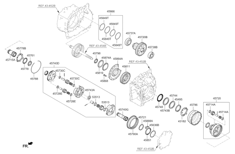2020 Hyundai Tucson Transaxle Gear - Auto Diagram 2
