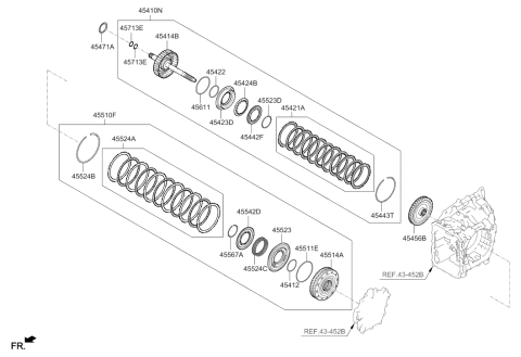 2020 Hyundai Tucson Transaxle Clutch - Auto Diagram 2