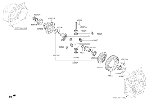 2020 Hyundai Tucson Transaxle Gear - Auto Diagram 5