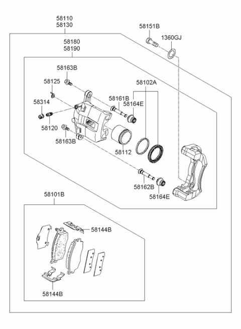 2005 Hyundai Accent New Body Style Front Axle Diagram 2