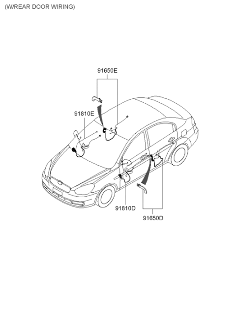 2005 Hyundai Accent New Body Style Miscellaneous Wiring Diagram 2