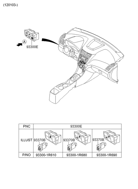 2014 Hyundai Accent Switch Diagram 2
