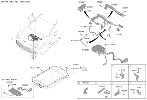2025 Hyundai Genesis GV60 Control Wiring Diagram 2