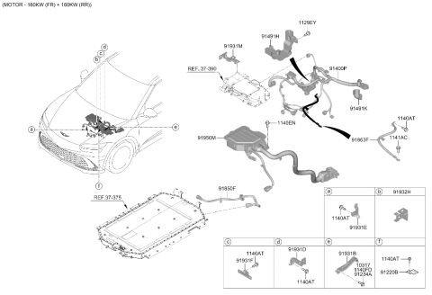 2025 Hyundai Genesis GV60 Control Wiring Diagram 3