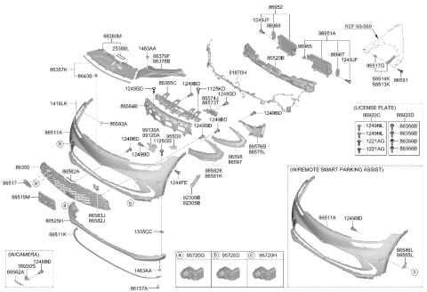 2025 Hyundai Genesis GV60 Ambient Temperature Sensor Diagram for 96985-3X000