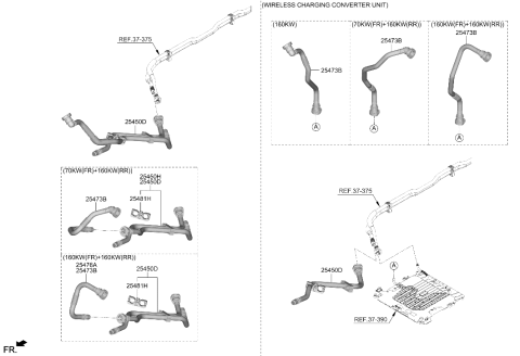 2025 Hyundai Genesis GV60 Cooling System Diagram 2