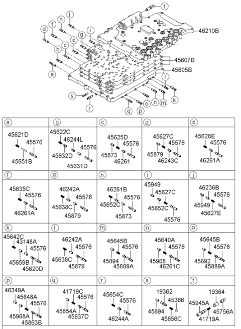 2011 Hyundai Genesis Coupe Valve Spring Diagram for 46362-4C000