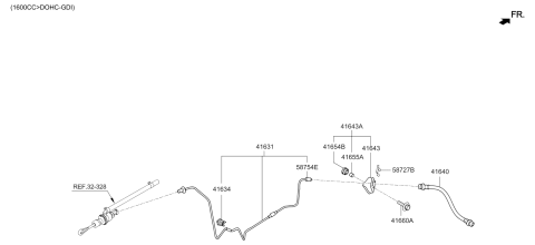 2013 Hyundai Veloster Clutch Master Cylinder Diagram 2