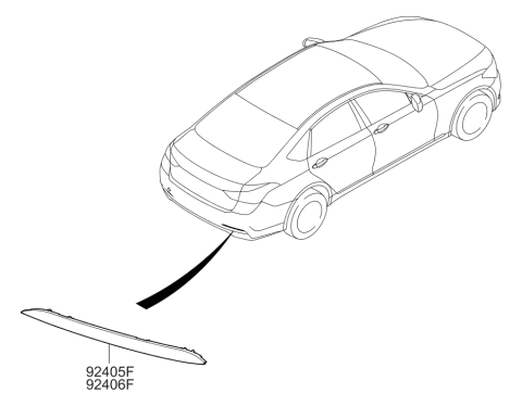 2016 Hyundai Genesis Rear Combination Lamp Diagram 3