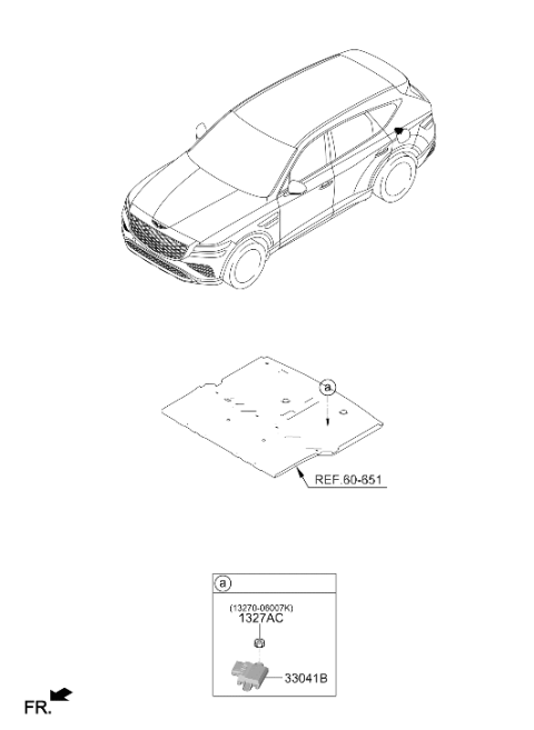 2026 Hyundai Genesis GV80 Fuel System Diagram 3