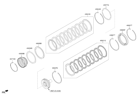 2026 Hyundai Genesis GV80 Transaxle Brake-Auto Diagram 2