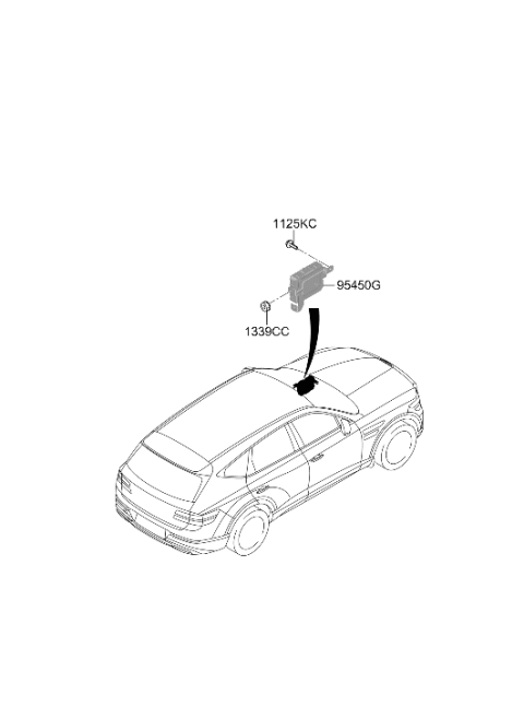 2026 Hyundai Genesis GV80 Steering Column & Shaft Diagram 2