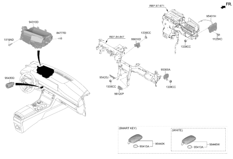 2026 Hyundai Genesis GV80 Relay & Module Diagram 2