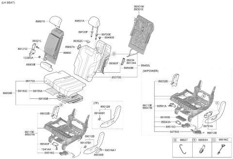 2026 Hyundai Genesis GV80 2nd Seat Diagram 2