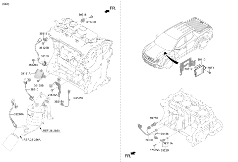 2026 Hyundai Santa Cruz Electronic Control Diagram 2