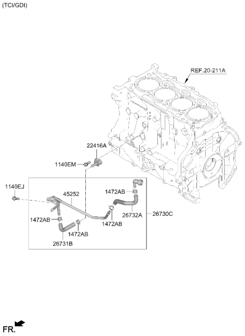 2026 Hyundai Santa Cruz Rocker Cover Diagram 4