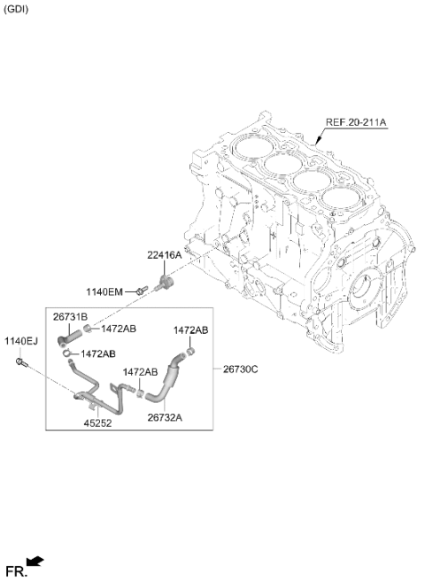 2026 Hyundai Santa Cruz Rocker Cover Diagram 2