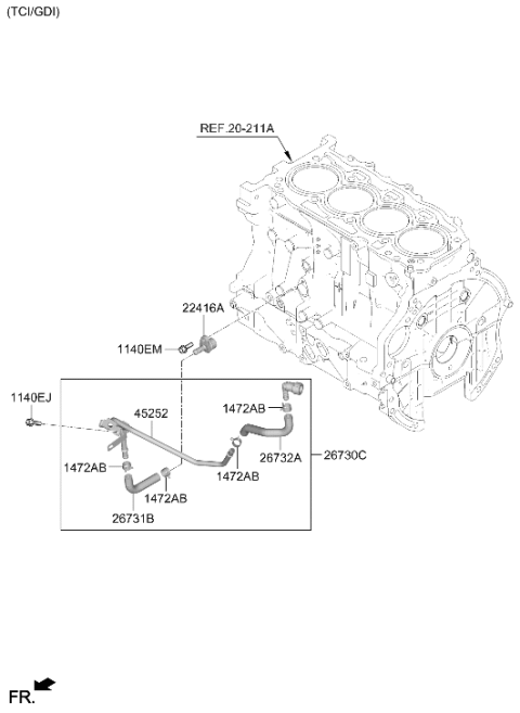 2024 Hyundai Sonata Rocker Cover Diagram 4