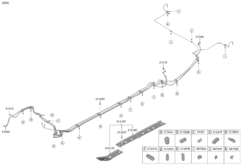 2024 Hyundai Sonata Fuel Line Diagram 2