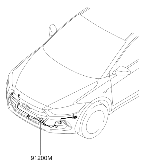2017 Hyundai Elantra Korean made Miscellaneous Wiring Diagram 3